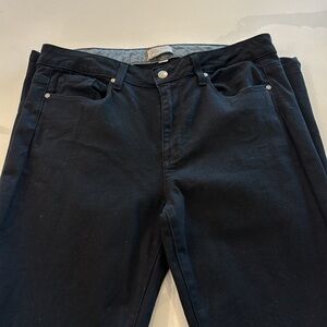 Paige women's black denim-Size 31 (RG Boot)